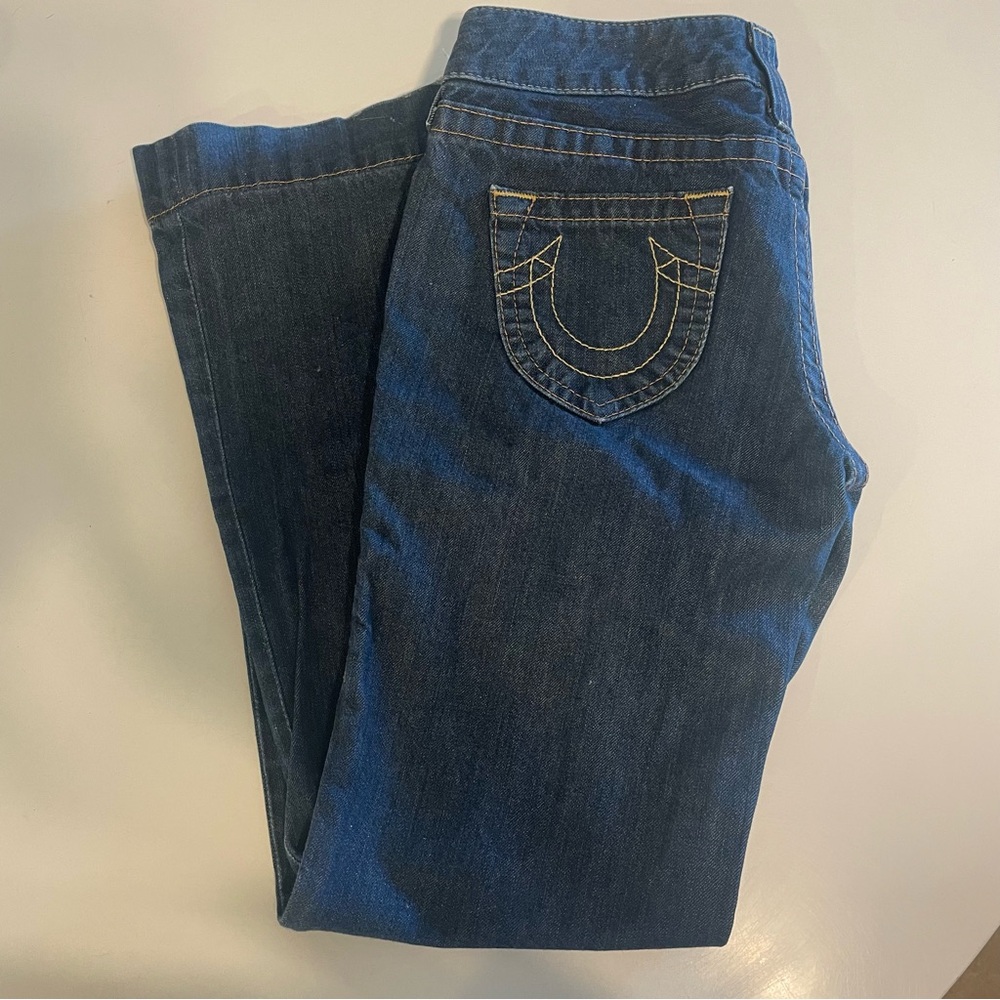 true religion candice jeans dark blue denim 27